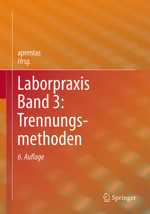 Laborpraxis Band 3: Trennungsmethoden - 