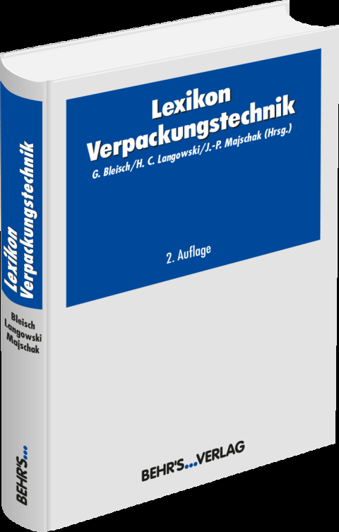 Lexikon Verpackungstechnik - Eugen Herzau, Bernd Sadlowsky