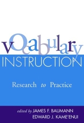 Vocabulary Instruction - 