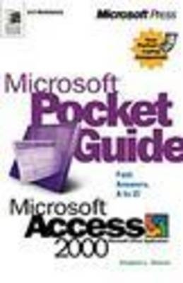 Microsoft Pocket Guide to Access 2000 - Stephen L. Nelson