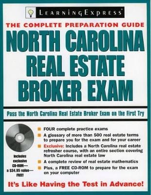 North Carolina Real Estate Broker Exam - 