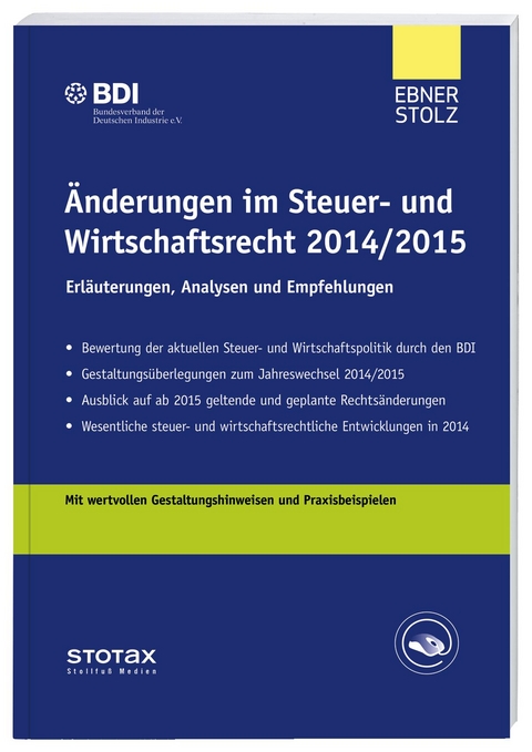 Änderungen im Steuer- und Wirtschaftsrecht 2014/2015