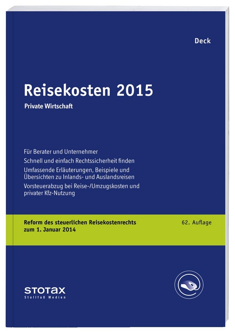 Reisekosten 2015 - Wolfgang Deck