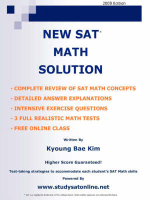 New Sat Math Solution - Kyoung Bae Kim