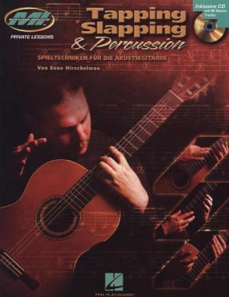 Tapping, Slapping & Percussion, für Gitarre, m. Audio-CD - Evan Hirschelman