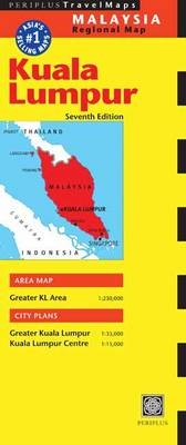 Kuala Lumpur Travel Map, 7th Edition - Periplus Editors