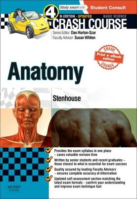 Crash Course Anatomy Updated Print + eBook edition - Louise Stenhouse