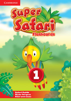 Super Safari Level 1 Flashcards (Pack of 40) - Herbert Puchta, Günter Gerngross, Peter Lewis-Jones