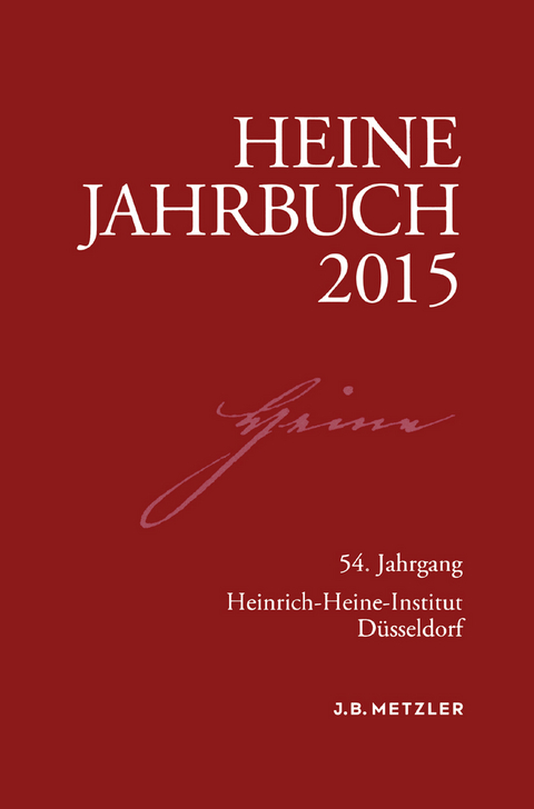 Heine-Jahrbuch 2015 - Kenneth A. Loparo