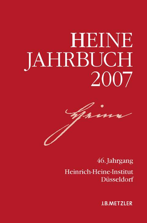 Heine-Jahrbuch 2007 - Kenneth A. Loparo