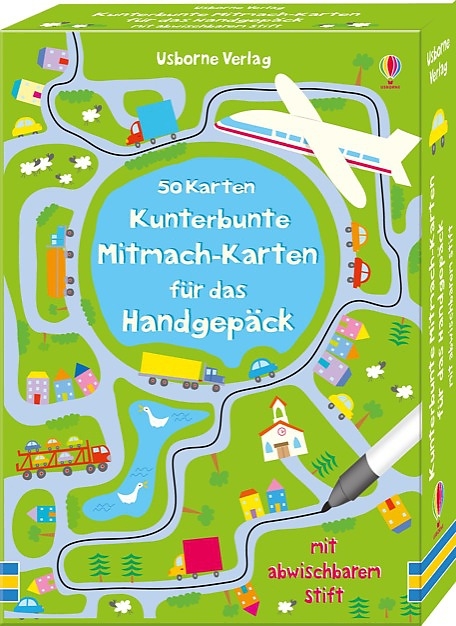 50 Karten: Kunterbunte Mitmach-Karten für das Handgepäck - Catriona Clarke