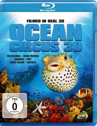 Ocean Circus 3D - underwater around the world 3D, 1 Blu-ray