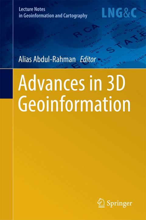 Advances in 3D Geoinformation - 