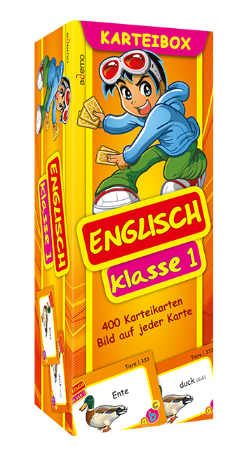 Karteibox Englisch Klasse 1