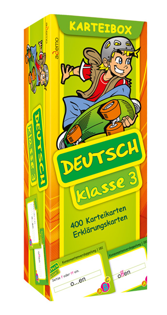 Karteibox Deutsch Klasse 3