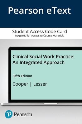 Clinical Social Work Practice - Marlene Cooper, Joan Granucci Lesser