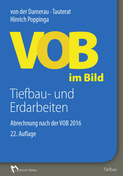 VOB im Bild - Tiefbau- und Erdarbeiten - E-Book (PDF) -  Hinrich Poppinga