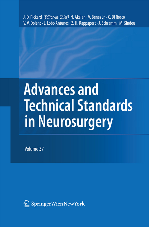 Advances and Technical Standards in Neurosurgery - 