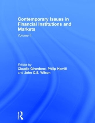 Contemporary Issues in Financial Institutions and Markets - 