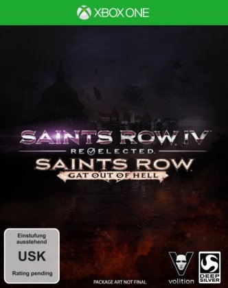 Saints Row IV Re-elected + Gat Out of Hell, Xbox One-Blu-ray Disc