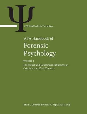 APA Handbook of Forensic Psychology - 