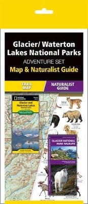 Glacier/Waterton Lakes National Parks Adventure Set - Waterford Press,  National Geographic Maps