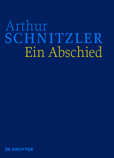 Ein Abschied - 