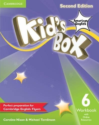 Kid's Box American English Level 6 Workbook with Online Resources - Caroline Nixon, Michael Tomlinson