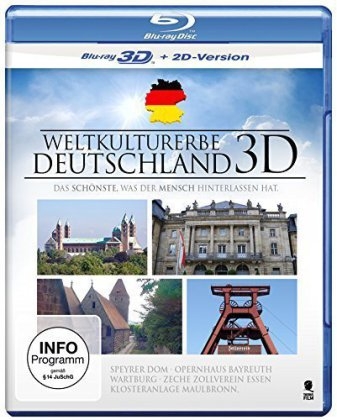 Weltkulturerbe Deutschland 3D, 1 Blu-ray