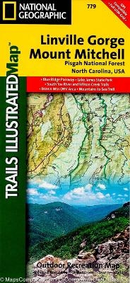 Linville Gorge/Mount Mitchell, Pisgah National Forest - National Geographic Maps