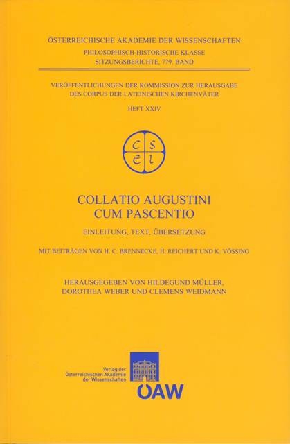 Collatio Augustini cum Pascentio - 