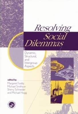 Resolving Social Dilemmas - 