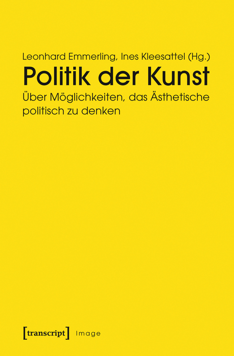 Politik der Kunst - 