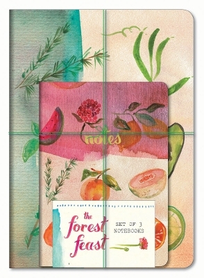 The Forest Feast Notebooks (Set of 3) - Blaine Brownell
