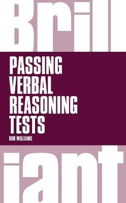 Brilliant Passing Verbal Reasoning Tests - Rob Williams