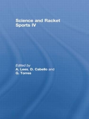 Science and Racket Sports IV - 