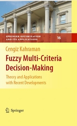 Fuzzy Multi-Criteria Decision Making - 