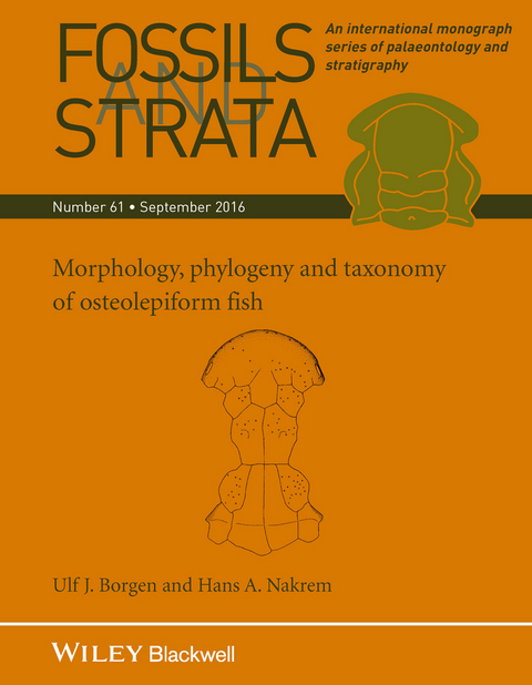 Morphology, Phylogeny and Taxonomy of Osteolepiform Fish - 