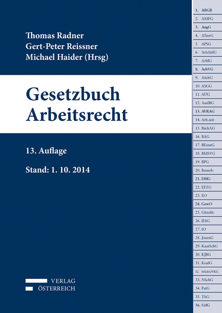 Gesetzbuch Arbeitsrecht - 