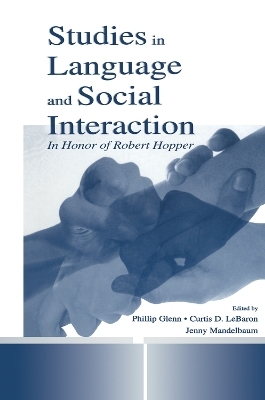 Studies in Language and Social Interaction - Jennifer Mandelbaum