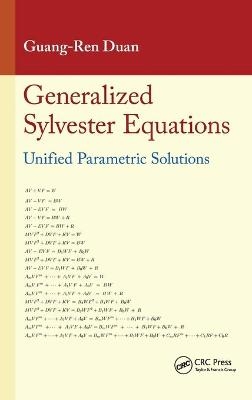 Generalized Sylvester Equations - Guang-Ren Duan