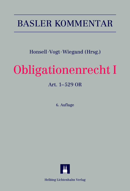 Basler Kommentar: Obligationenrecht I - 