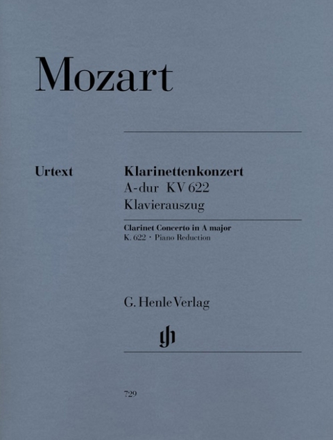 Wolfgang Amadeus Mozart - Klarinettenkonzert A-dur KV 622 - 