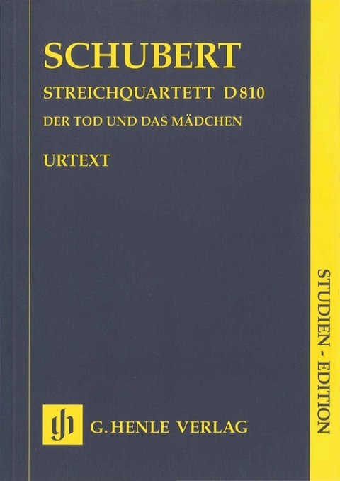 Franz Schubert - Streichquartett d-moll D 810 (Der Tod und das Mädchen) - 