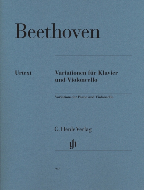 Ludwig van Beethoven - Variationen für Klavier und Violoncello - 