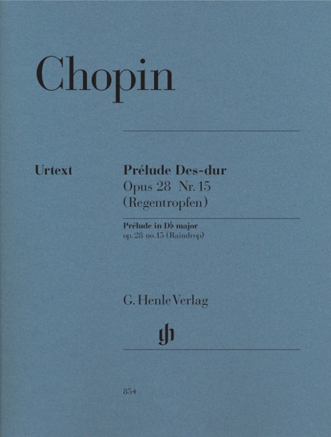 Frédéric Chopin - Prélude Des-dur op. 28 Nr. 15 (Regentropfen) - 