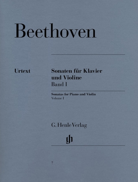 Ludwig van Beethoven - Violinsonaten, Band I - 