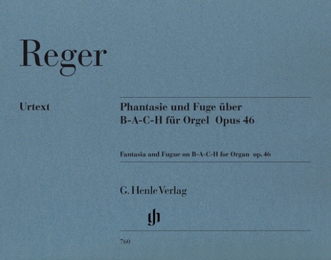 Max Reger - Phantasie und Fuge über B-A-C-H op. 46 - 