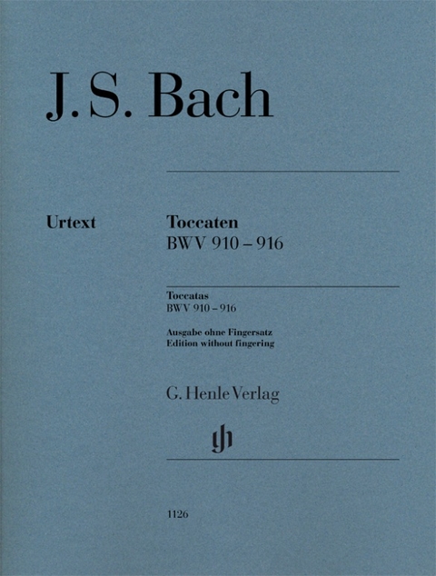 Johann Sebastian Bach - Toccaten BWV 910-916 - 