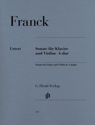 Sonate für Klavier und Violine A-Dur - César Franck